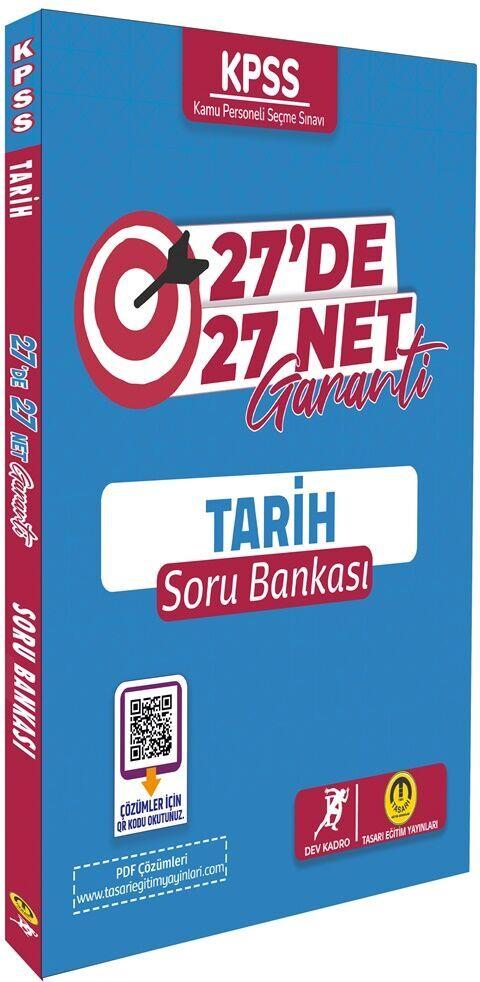 Tasarı Yayınları KPSS Tarih 27 de 27 Net Garanti Soru Bankası