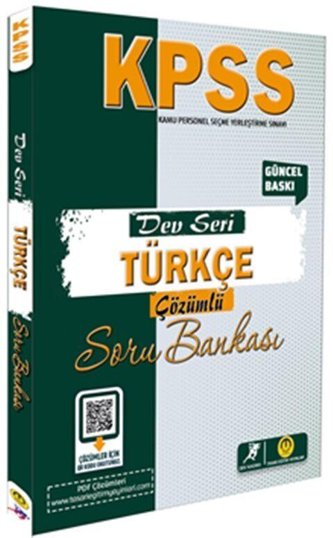 Tasarı Yayınları KPSS Türkçe Dev Seri Soru Bankası