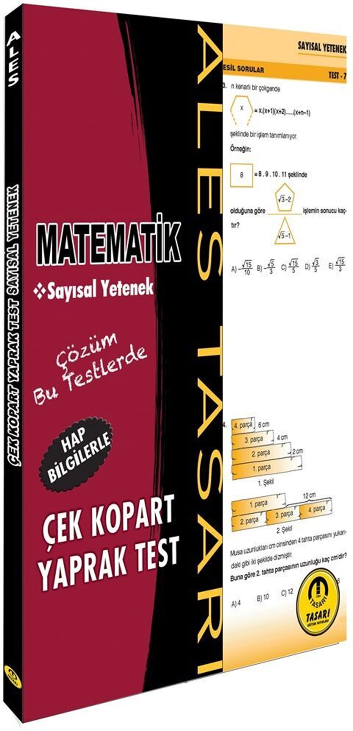 Tasarı Yayınları ALES Matematik Yaprak Test