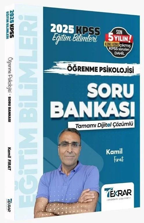 Tekrar Akademi 2025 KPSS Eğitim Bilimleri Öğrenme Psikolojisi Soru Bankası Çözümlü