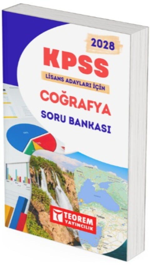 Teorem Yayınları 2028 KPSS Lisans Coğrafya Soru Bankası