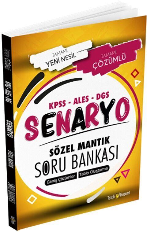 Tercih Akademi KPSS ALES DGS Sözel Mantık Senaryo Soru Bankası