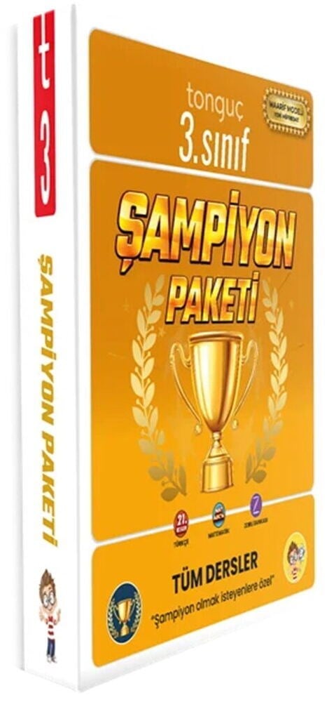 Tonguç Akademi 3. Sınıf Şampiyon Paketi