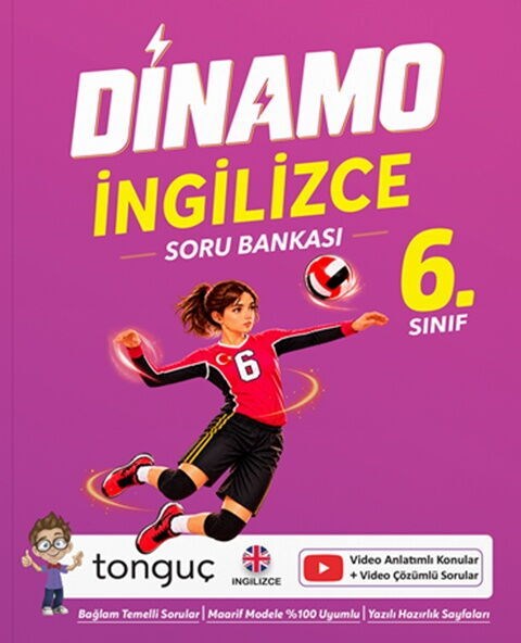 Tonguç Akademi 6. Sınıf Dinamo İngilizce Soru Bankası