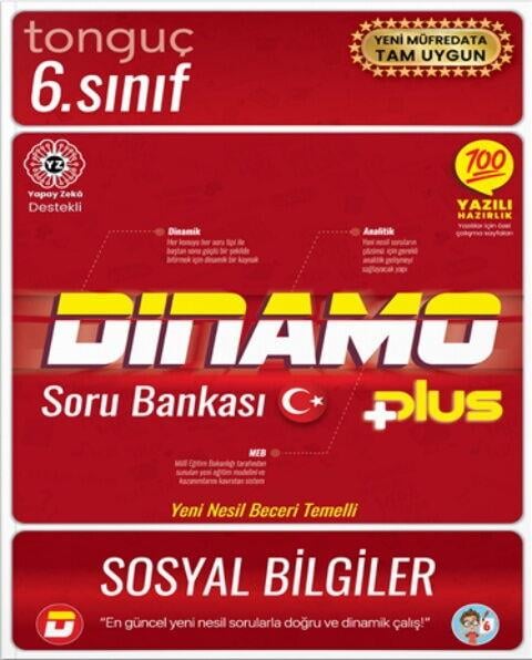 Tonguç Akademi 6. Sınıf Dinamo Sosyal Bilgiler Soru Bankası