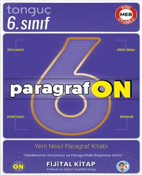 Tonguç Akademi 6. Sınıf ParagrafON Soru Bankası