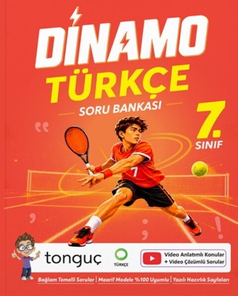Tonguç Akademi 7. Sınıf Dinamo Türkçe Soru Bankası