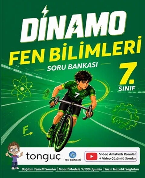 Tonguç Akademi 7. Sınıf Fen Bilimleri Dinamo Soru Bankası
