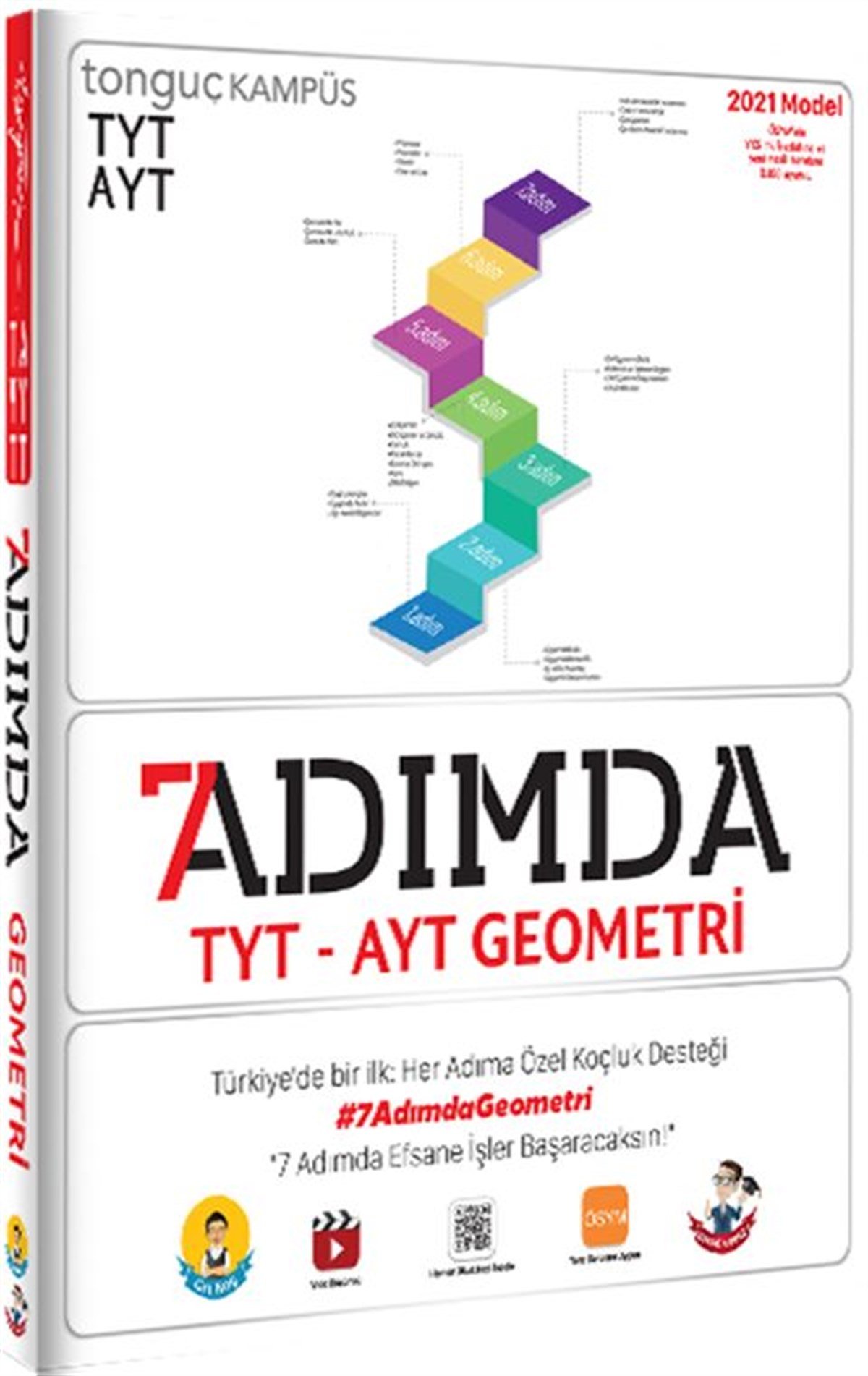 Tonguç Akademi 7 Adımda TYT AYT Geometri Soru Bankası
