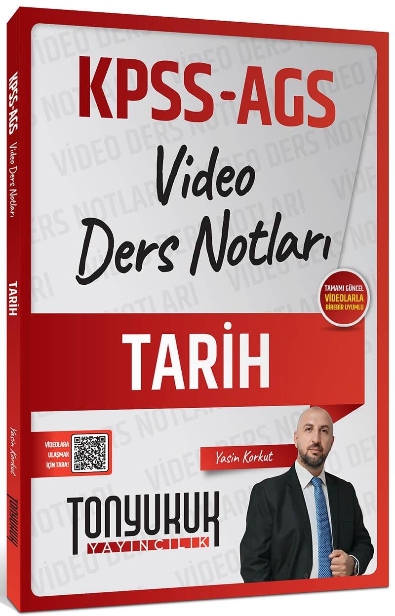 Tonyukuk Yayıncılık KPSS AGS Tarih Video Ders Notları