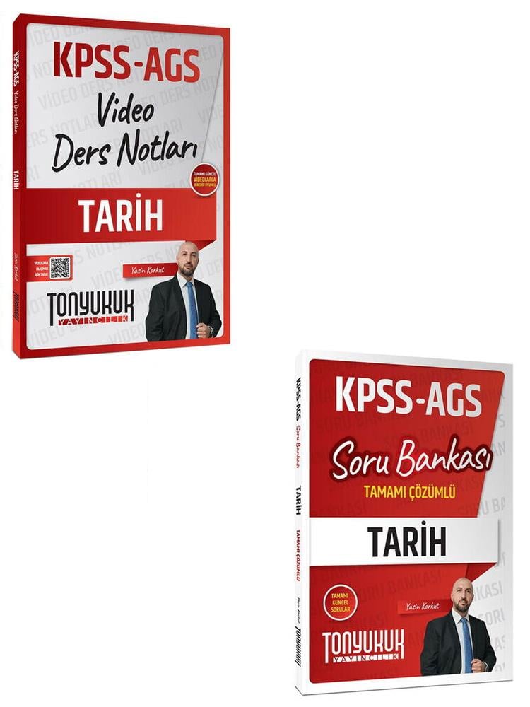Tonyukuk Yayıncılık KPSS Genel Kültür Tarih Video-Soru-Deneme Seti