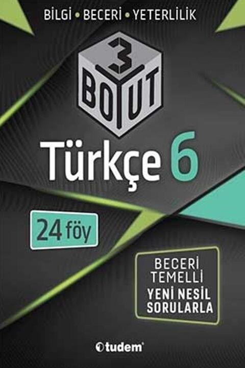 Tudem Yayınları 6. Sınıf 3 Boyut Türkçe