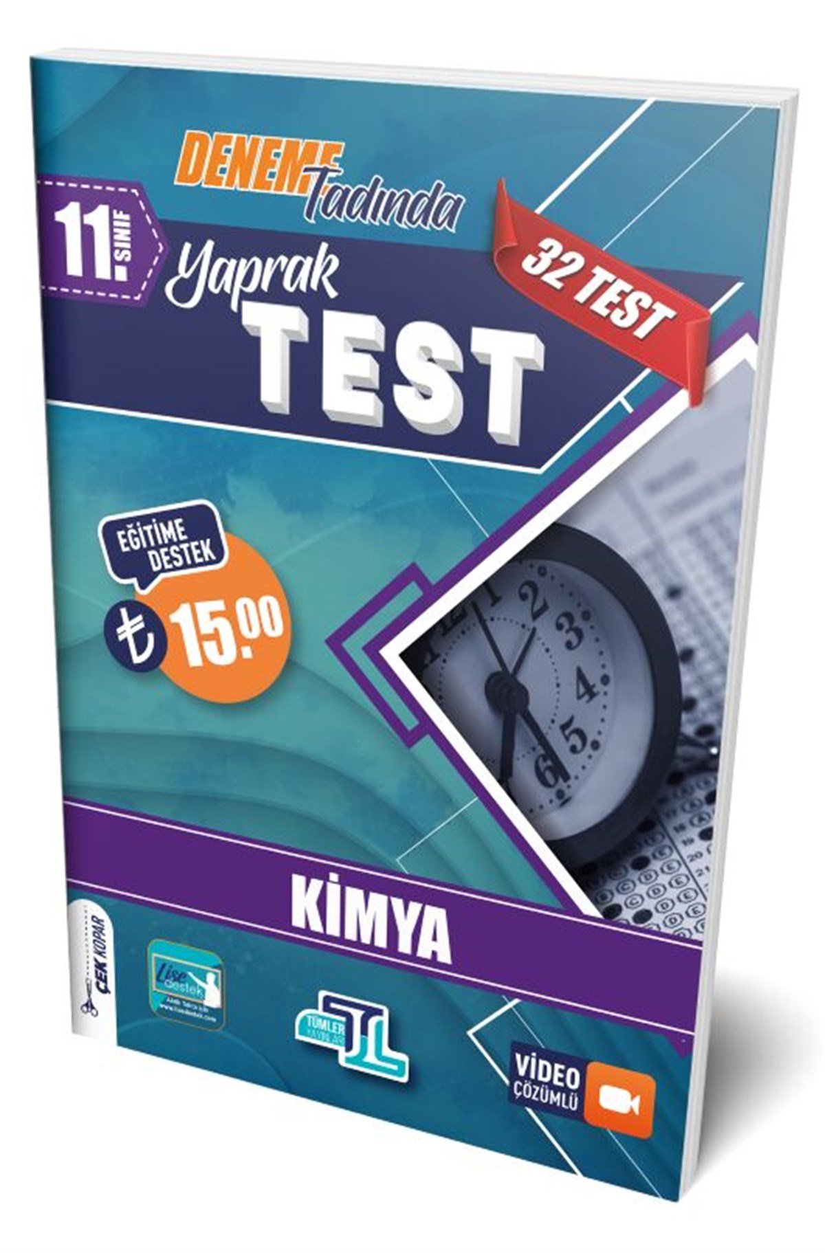 Tümler Yayınları 11. Sınıf Kimya Yaprak Test