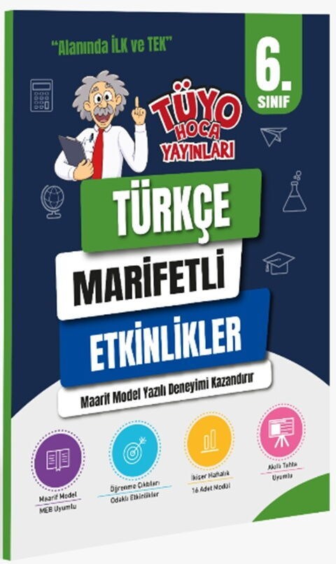 Tüyo Hoca 6. Sınıf Türkçe Marifetli Maarif Model Etkinlikler