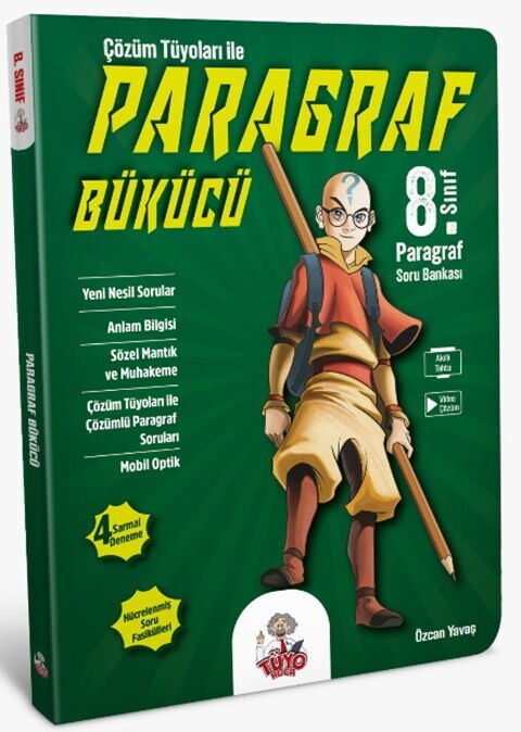 Tüyo Hoca 8. Sınıf Paragraf Bükücü Soru Bankası