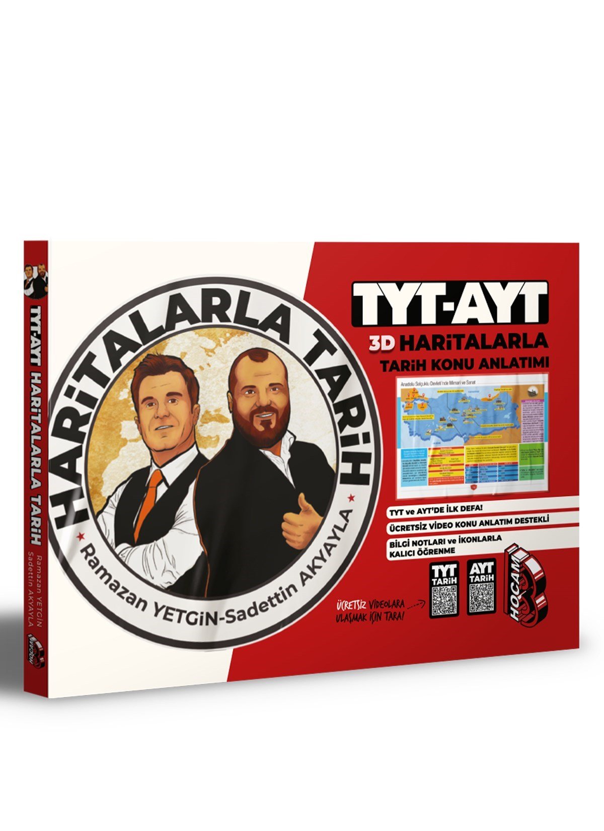 TYT -AYT 3D Haritalarla Tarih Konu Anlatımı Benim Hocam Yayınları