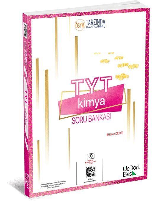 ÜçDörtBeş Yayınları TYT Kimya Soru Bankası