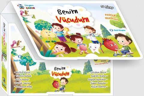 Üçgen Çocuk Benim Vücudum Kutulu 10 Kitap