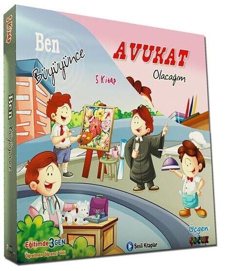 Üçgen Çocuk Yayınları Ben Büyüyünce Serisi Kutulu 5 Kitap