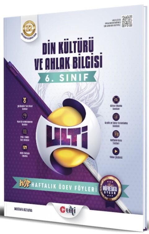 Ulti Yayınları 6. Sınıf Din Kültürü ve Ahlak Bilgisi Haftalık Ödev Föyleri
