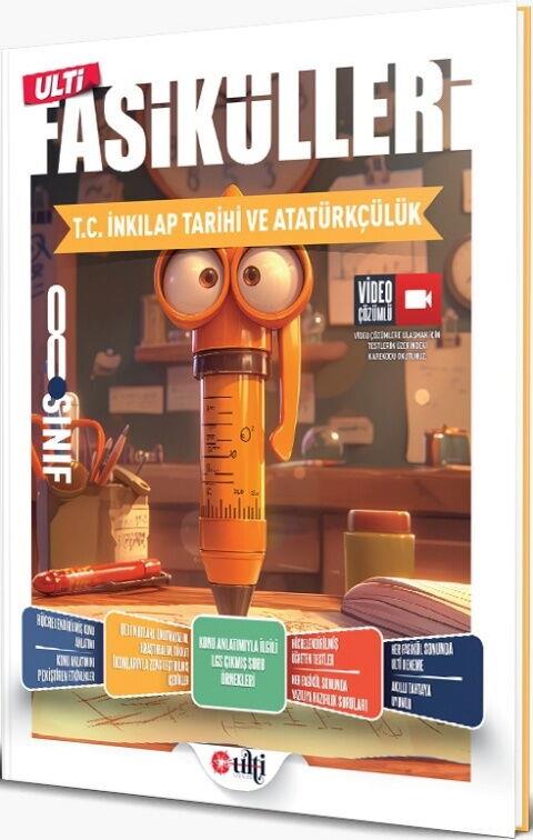 Ulti Yayınları 8. Sınıf İnkılap Tarihi ve Atatürkçülük Ulti Fasikülü
