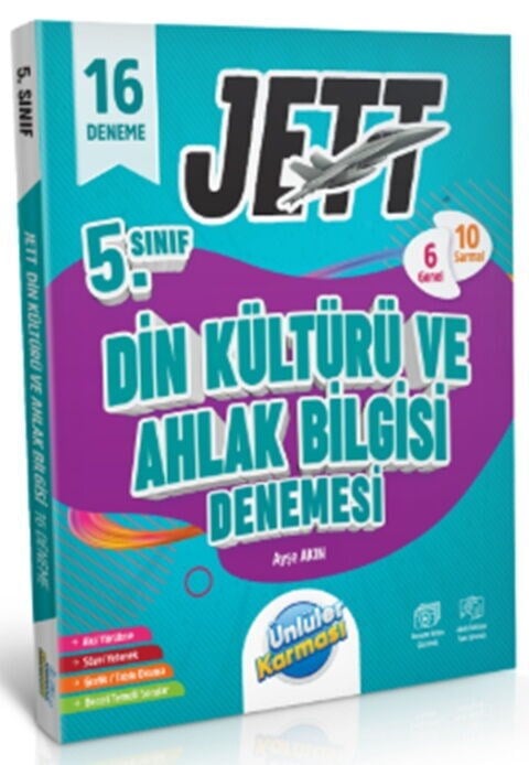 Ünlüler Karması 5. Sınıf Jett Din Kültürü ve Ahlak Bilgisi 16 Deneme Seti