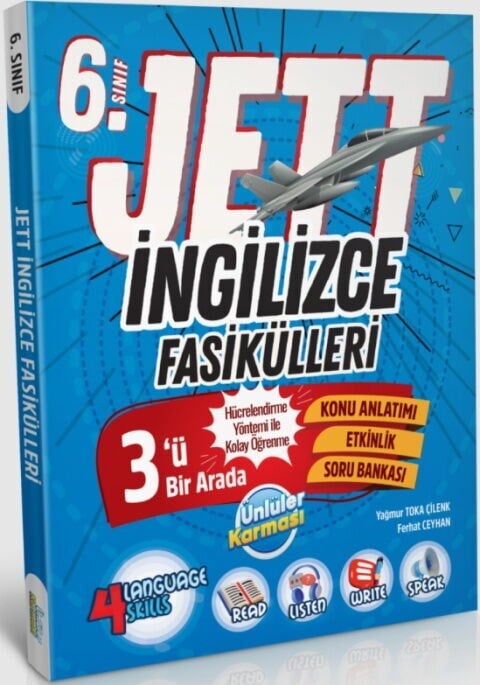 Ünlüler Karması 6. Sınıf İngilizce Jett Fasikülleri