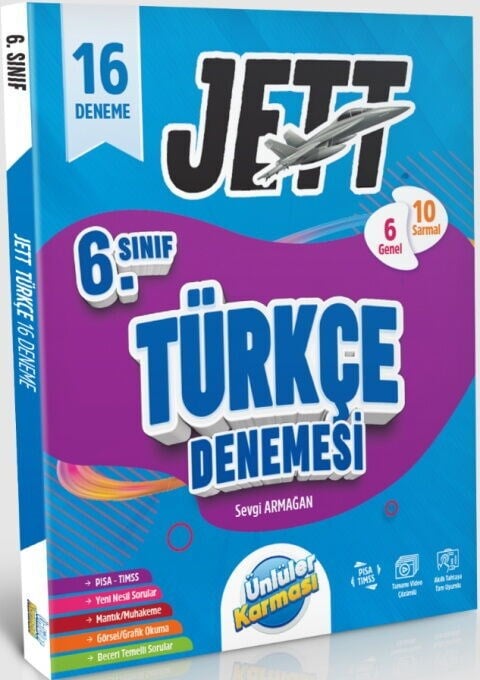 Ünlüler Karması 6. Sınıf Türkçe Jett 16 lı Branş Denemeleri