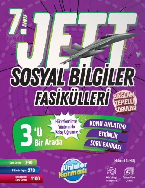 Ünlüler Karması 7. Sınıf Sosyal Bilgiler Jett Fasikülleri