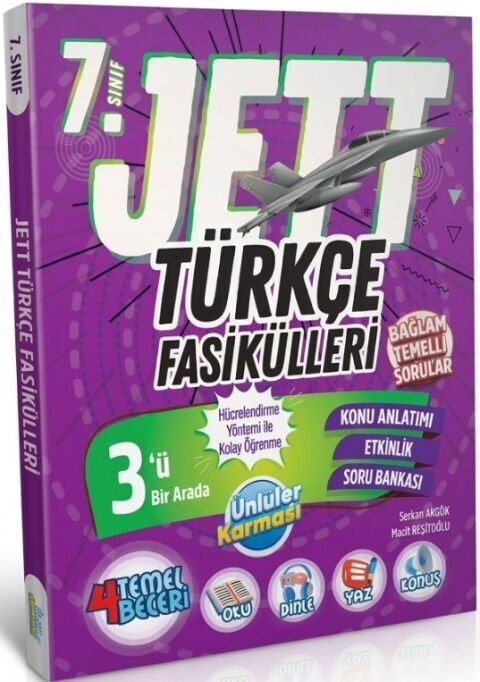 Ünlüler Karması 7. Sınıf Türkçe JETT Fasikülleri