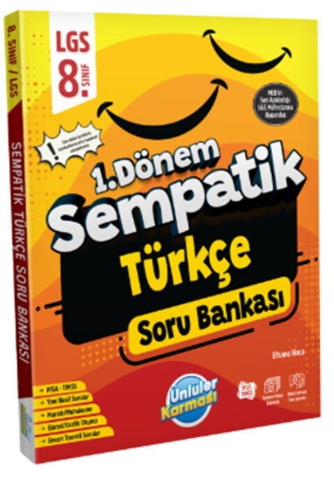 Ünlüler Karması 8. Sınıf LGS Türkçe 1. Dönem Sempatik Soru Bankası
