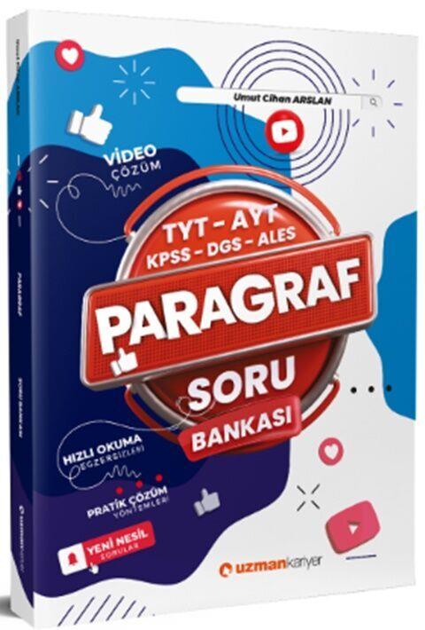 Uzman Kariyer TYT AYT DGS KPSS ALES Paragraf Soru Bankası