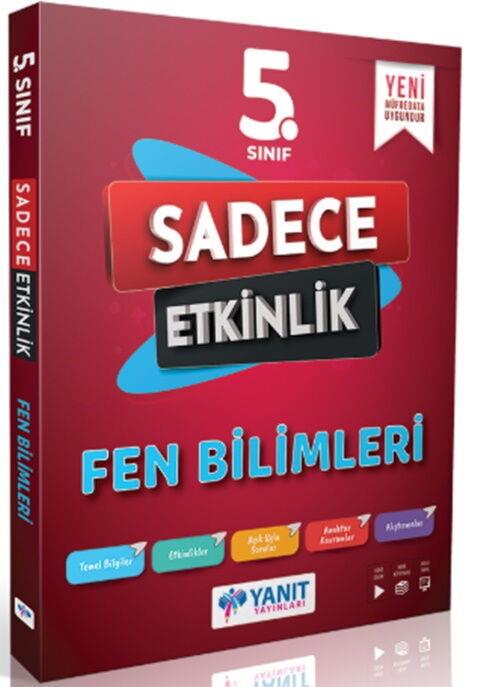 Yanıt Yayınları 5. Sınıf Fen Bilimleri Sadece Etkinlik