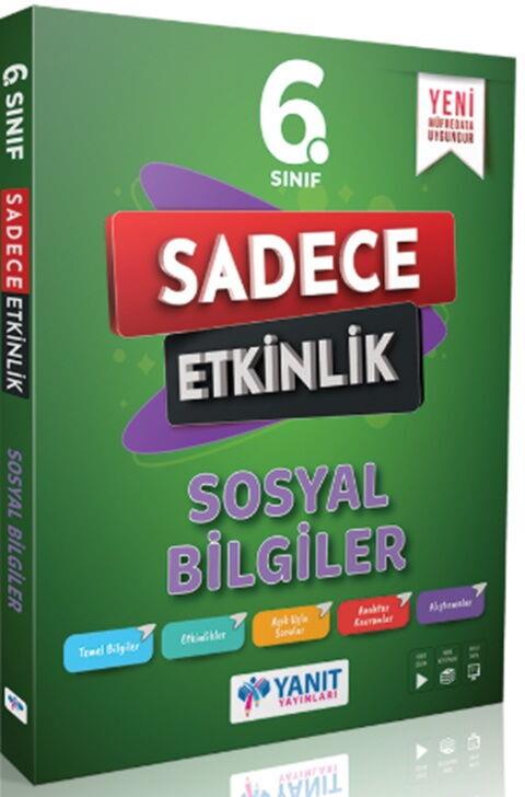 Yanıt Yayınları 6. Sınıf Sosyal Bilgiler Sadece Etkinlik