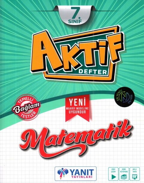 Yanıt Yayınları 7. Sınıf Matematik Aktif Defter