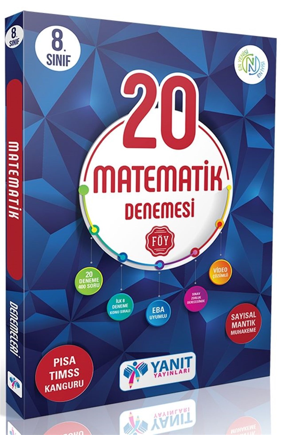 Yanıt Yayınları 8. Sınıf Matematik Video Çözümlü 20 Deneme