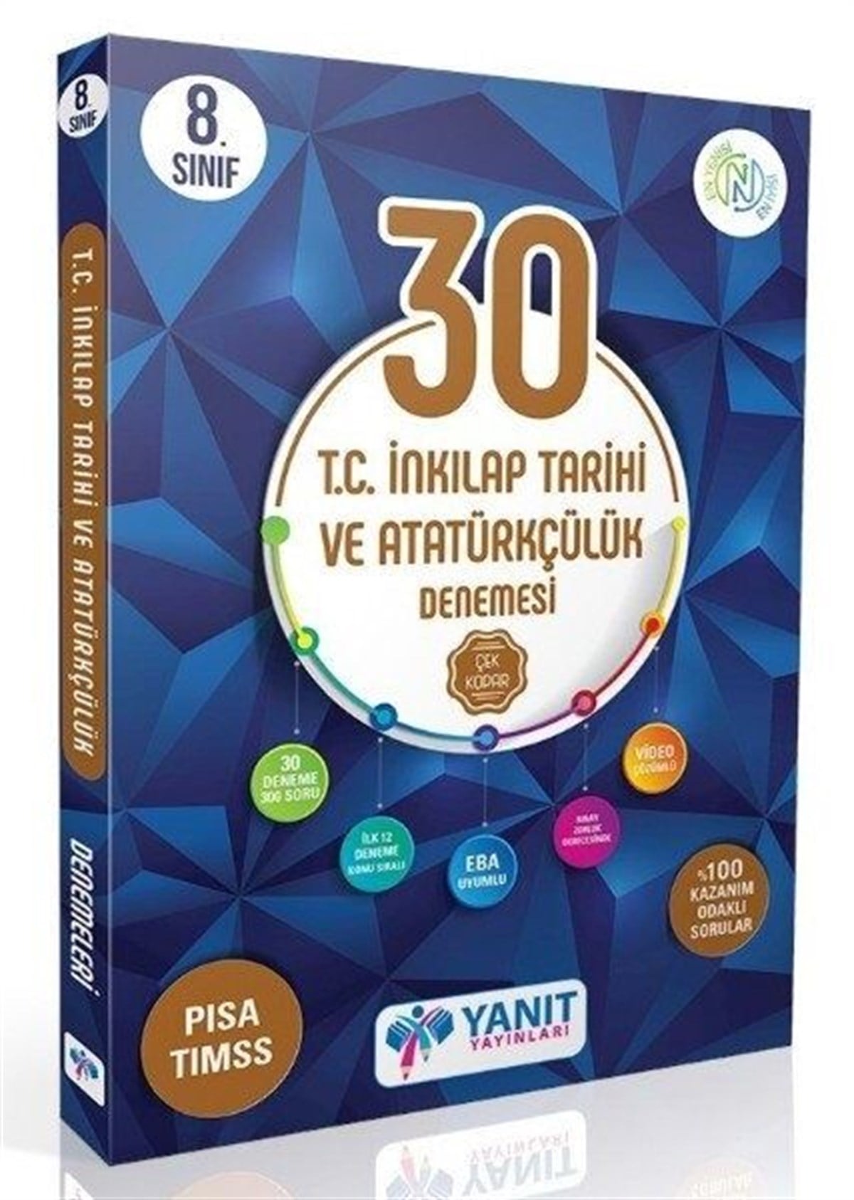 Yanıt Yayınları 8. Sınıf T.C. İnkılap Tarihi ve Atatürkçülük Video Çözümlü 30 Deneme