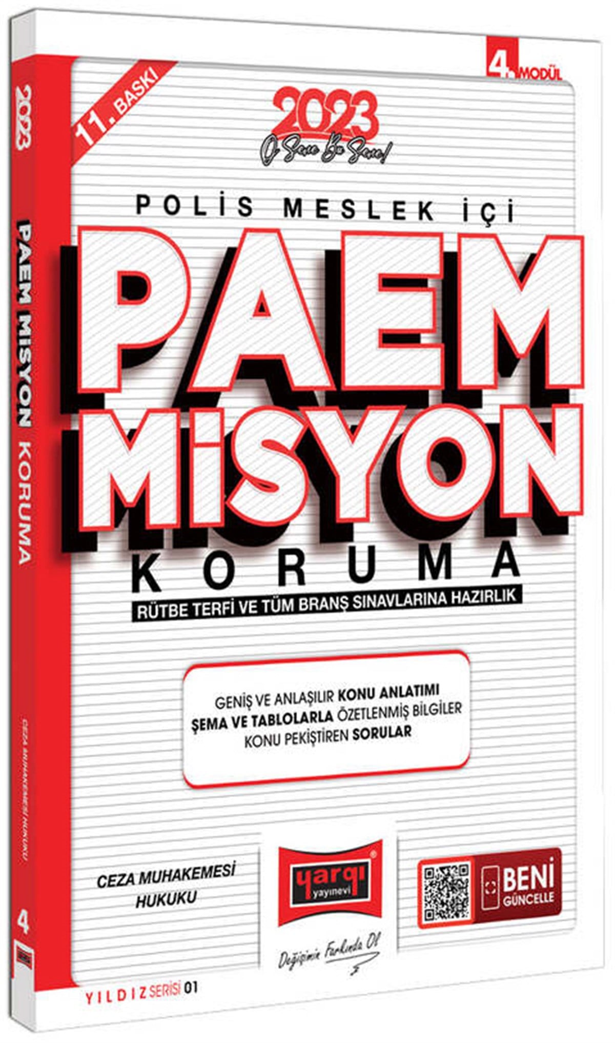 Yargı 2023 Yıldız Serisi PAEM Misyon Koruma Ceza Muhakemesi Konu Anlatımı Modül 4