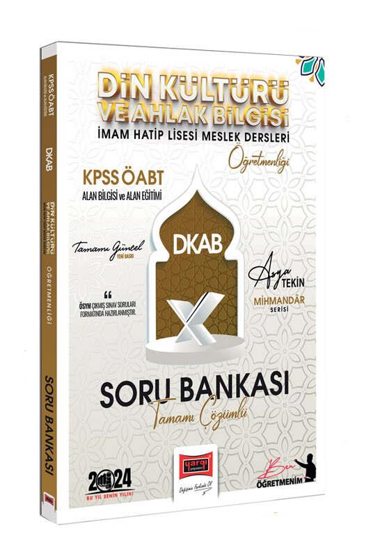 Yargı 2024 KPSS ÖABT Mihmandar Serisi Din Kültürü ve Ahlak Bilgisi İHL Öğretmenliği Tamamı Çözümlü Soru Bankası