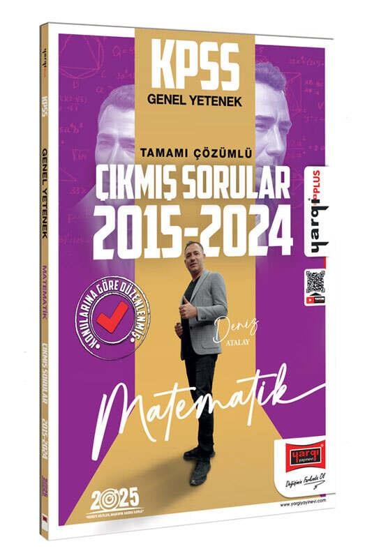 Yargı 2025 KPSS GY Matematik 2015 2024 Konularına Göre Düzenlenmiş Tamamı Çözümlü Çıkmış Sorular
