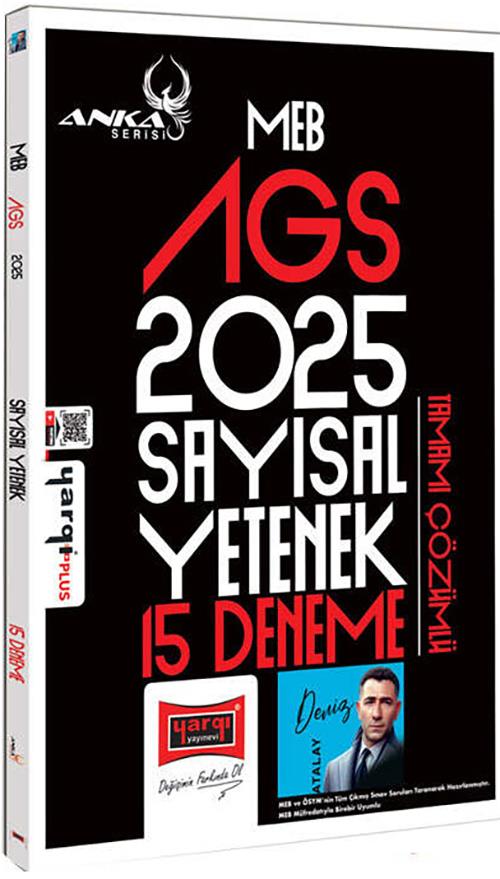 Yargı 2025 MEB AGS Anka Serisi Sayısal Yetenek Tamamı Çözümlü 15 Deneme