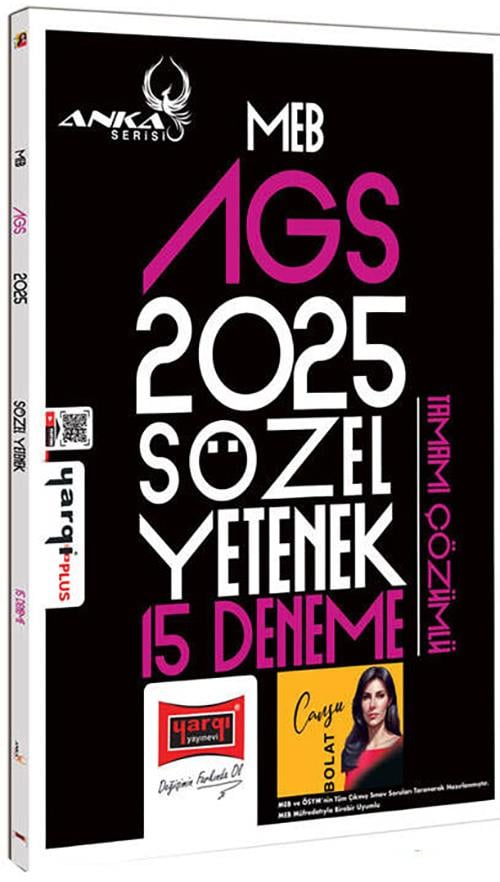 Yargı 2025 MEB AGS Anka Serisi Sözel Yetenek Tamamı Çözümlü 15 Deneme