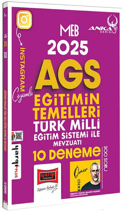 Yargı 2025 MEB AGS Eğitimin Temelleri Türk Milli Eğitim Sistemi ile Mevzuatı 10 Deneme