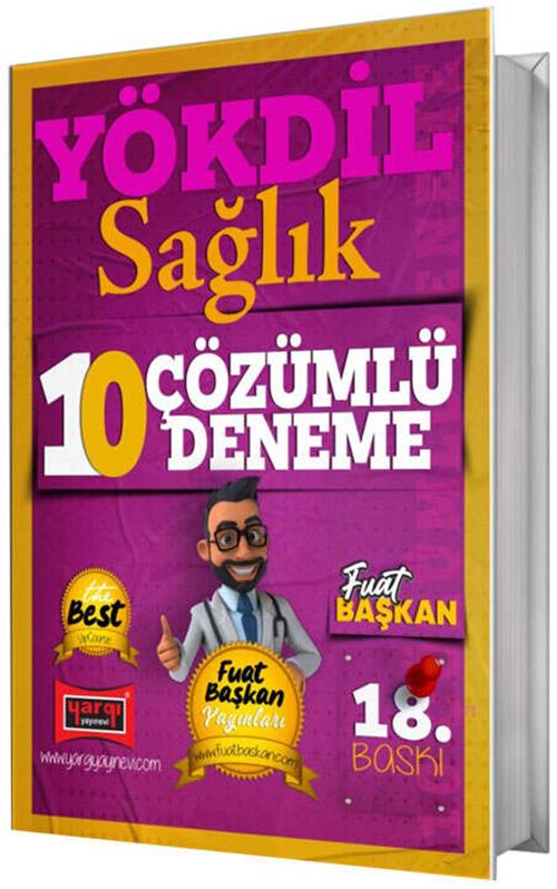 Yargı 2025 YÖKDİL Sağlık Çözümlü 10 Deneme