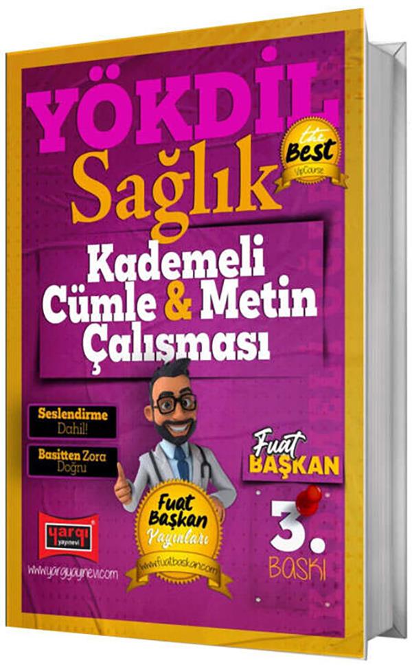 Yargı 2025 YÖKDİL Sağlık Kademeli Cümle ve Metin Çalışması 3. Baskı