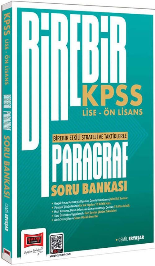 Yargı 2026 Birebir KPSS Lise Ön Lisans Paragraf Soru Bankası
