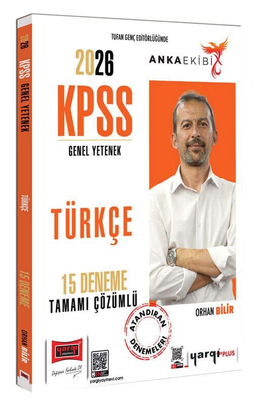 Yargı 2026 KPSS Genel Yetenek Anka Ekibi Tamamı Çözümlü Türkçe 15 Deneme