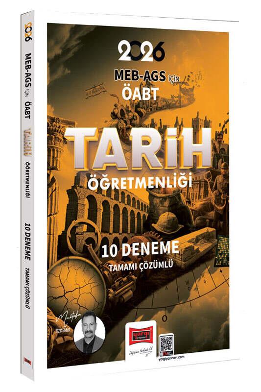 Yargı 2026 MEB AGS ÖABT Tarih Öğretmenliği Tamamı Çözümlü 10 Deneme