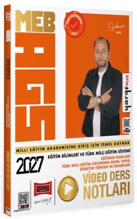 Yargı 2027 MEB AGS Eğitim Bilimleri Türk Milli Eğitim Sistemi ve Sisteminin Genel Yapısı Öğretim Yöntem Video Ders Notları