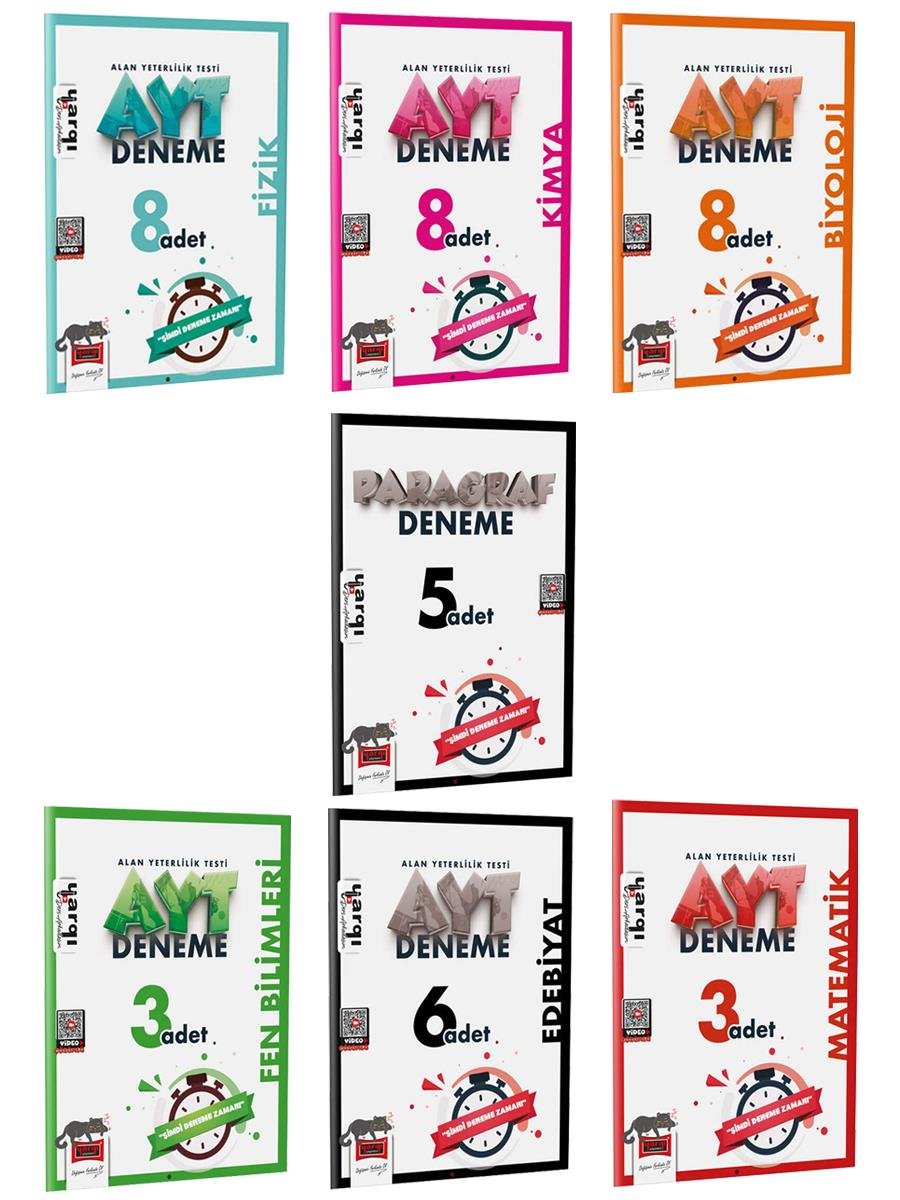 Yargı AYT Sayısal Tüm Dersler Full Deneme Seti 7 Kitap